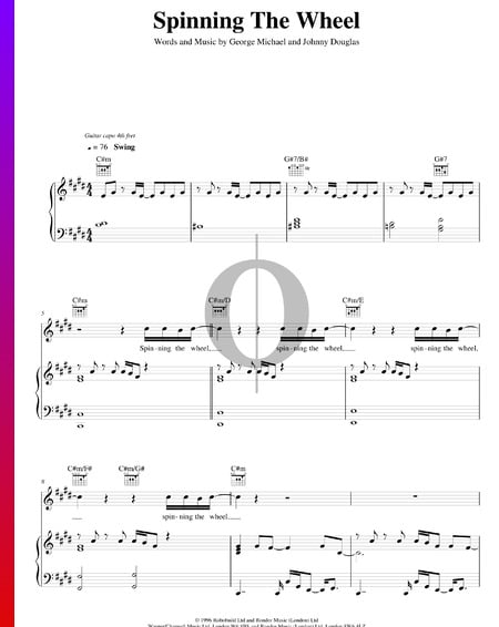 Spinning The Wheel Musik-Noten