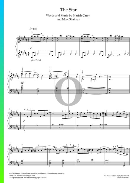 The Star Sheet Music
