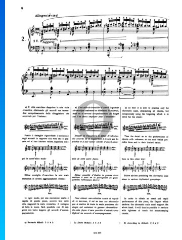 Etüde in a-Moll, Op. 10 Nr. 2 Musik-Noten