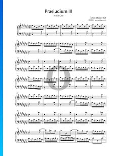 Prelude 3 C-sharp Major, BWV 848