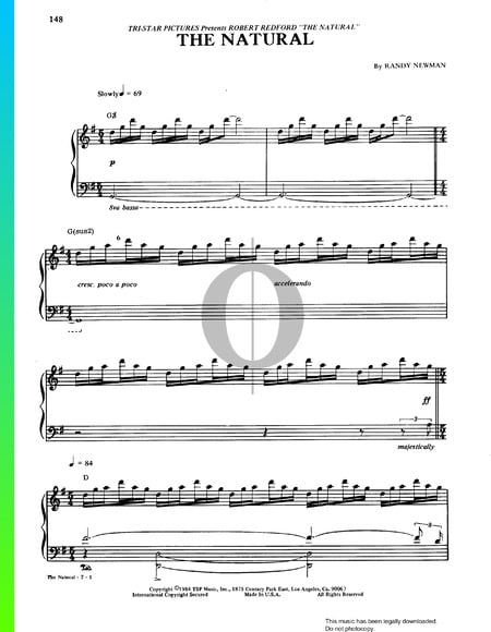 The Natural Musik-Noten