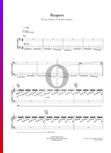 Reapers Sheet Music