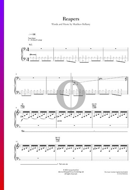 Reapers Musik-Noten