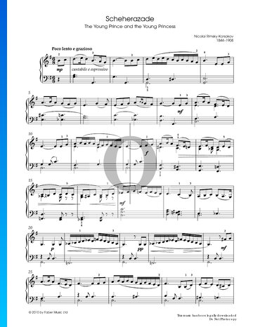 Scheherazade, Op. 35 Sheet Music