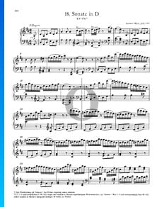 Piano Sonata No. 18 D Major, KV 576: 1. Allegro