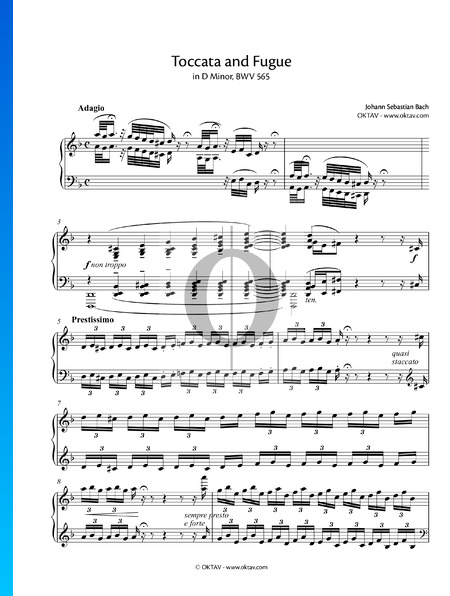 Toccata et Fugue en Ré mineur, BWV 565
