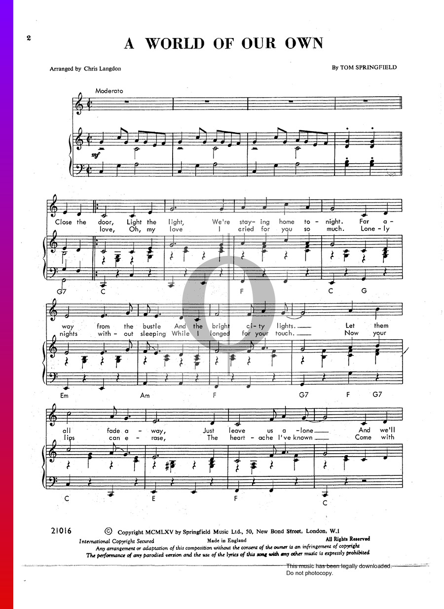 a-world-of-our-own-sheet-music-piano-voice-oktav