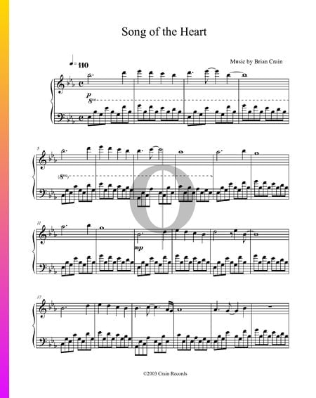 Song of the Heart Musik-Noten