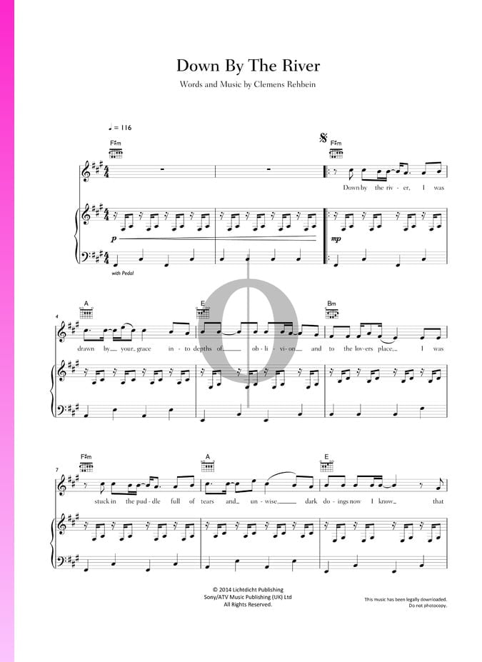 Milky Chance Sheet Music Downloads (PDF) & Subscription OKTAV