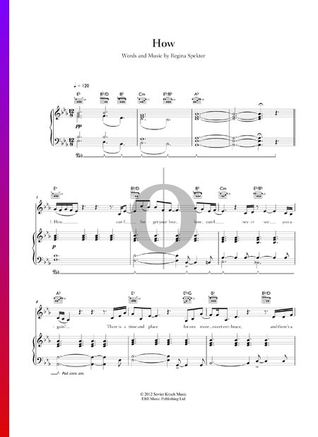 How Sheet Music