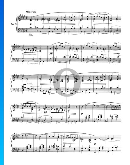 Trois Romances, Op. 11: No. 3 Partition