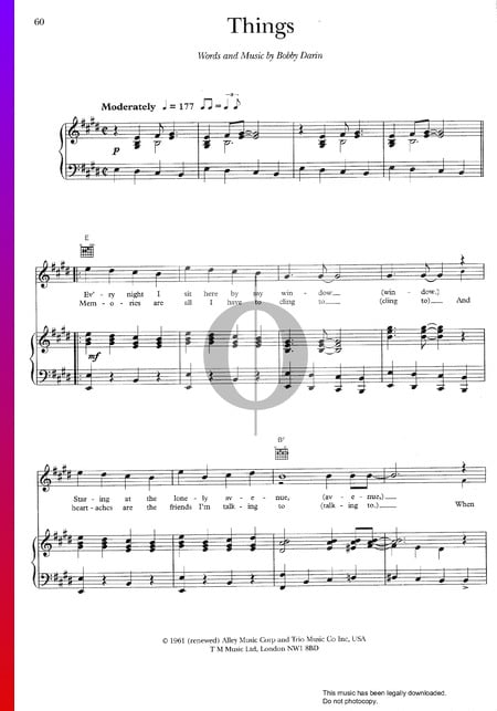Things Musik-Noten