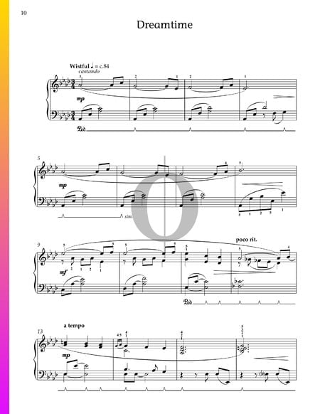 Dreamtime Partitura