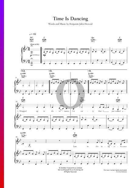 Time Is Dancing Musik-Noten