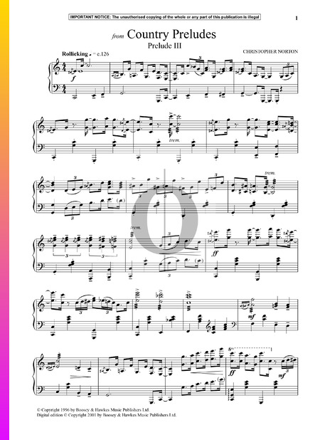 Country Preludes: Prelude No. 3
