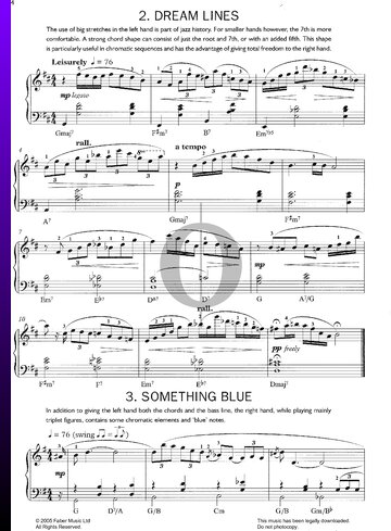 Something Blue Musik-Noten