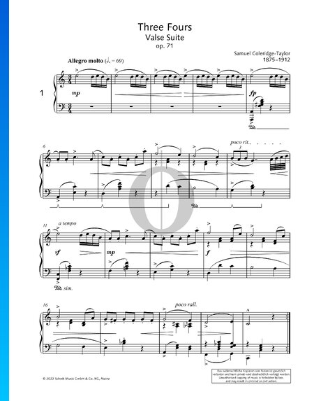 Waltz in C Major, Op. 71 No. 1
