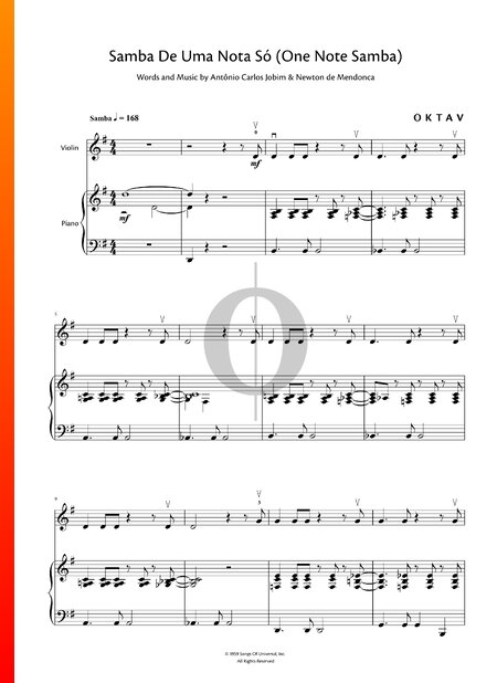 Samba De Uma Nota Só (One Note Samba)