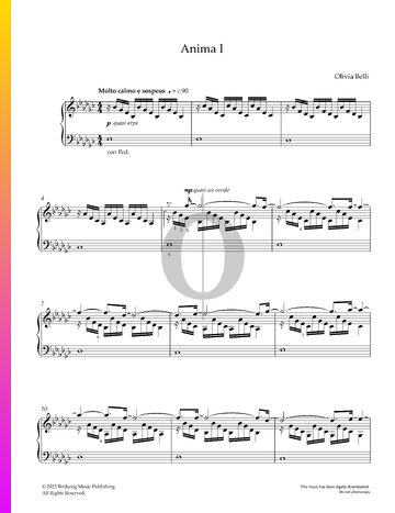 Anima I Partitura