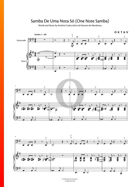 Samba De Uma Nota Só (One Note Samba)