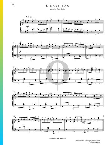 Kismet Rag Sheet Music