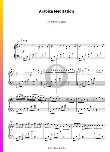 Arabica Meditation Sheet Music