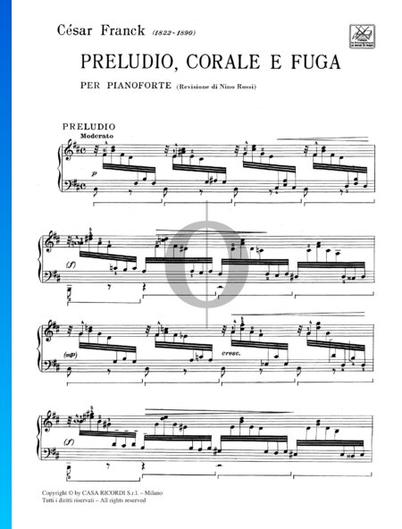 Prelude, Chorale and Fugue, FWV 21: Prelude