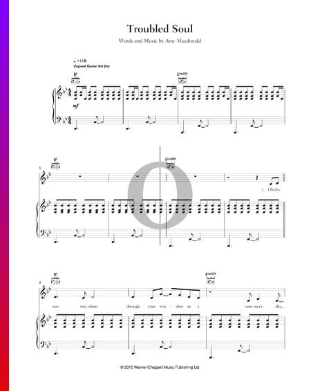 Troubled Soul Sheet Music