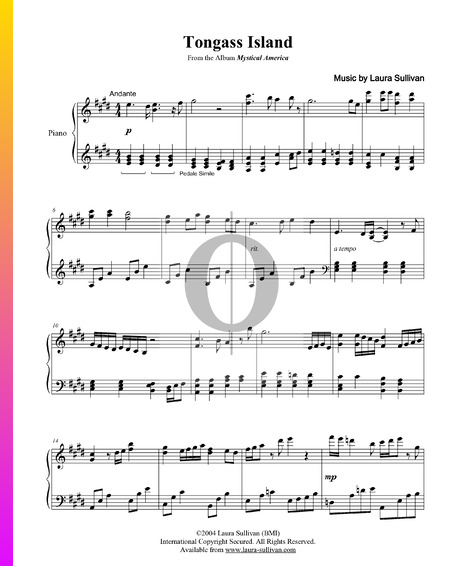 Tongass Island Sheet Music