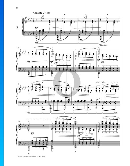Waltz in A-flat Major, Op. 71 No. 2