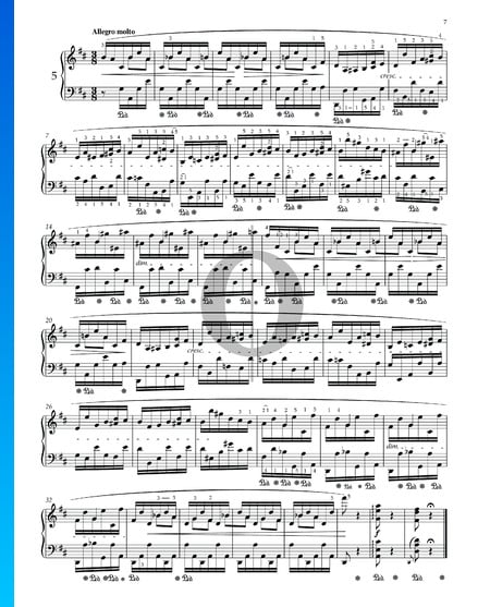 Preludio en re mayor, Op. 28 n.º 5