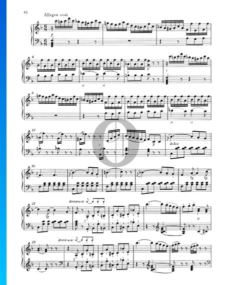 Sonata para piano n.º 12 en fa mayor, KV 332 (300k): 3. Allegro assai