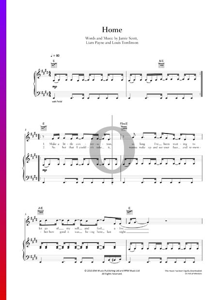Home Musik-Noten