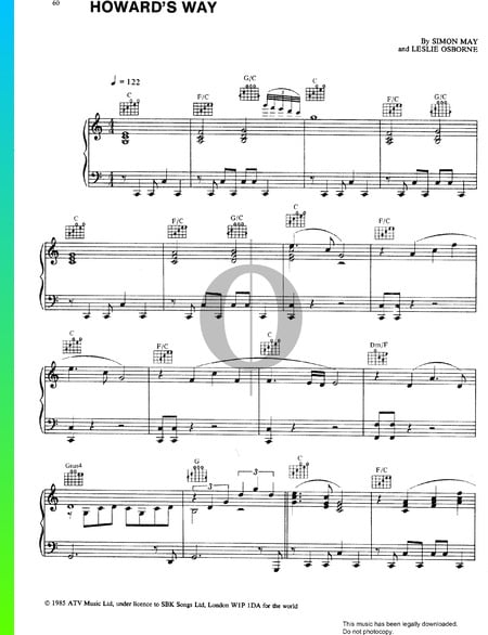 Howard's Way Sheet Music
