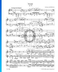 Sonata in F Major, Op. 54 No. 22: 1. In Tempo d'un Menuetto