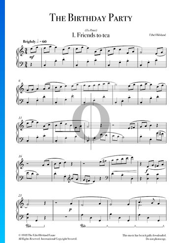 The Birthday Party Sheet Music