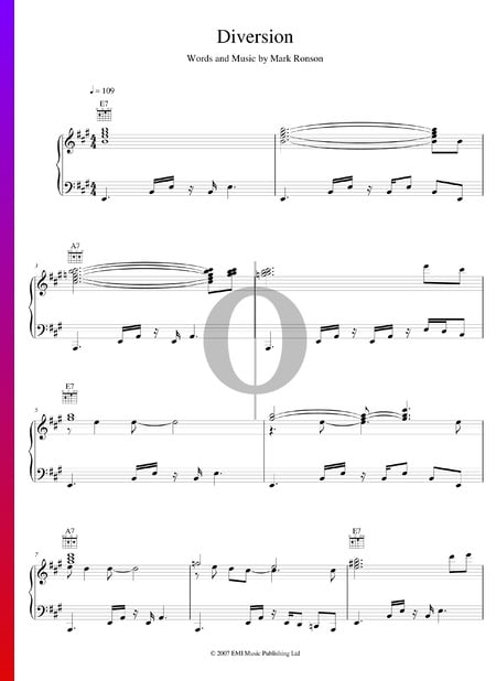 Diversion Sheet Music