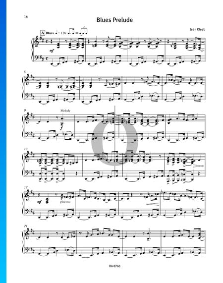 Blues Prelude Sheet Music