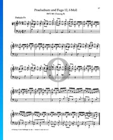Prelude F Minor, BWV 881