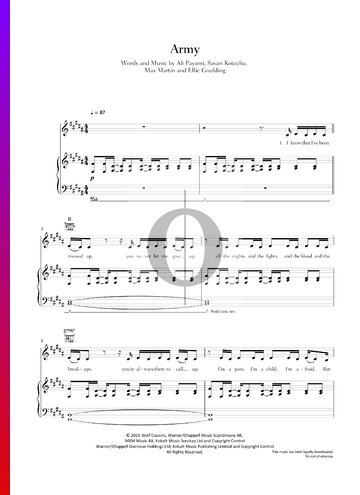 Army Partitura