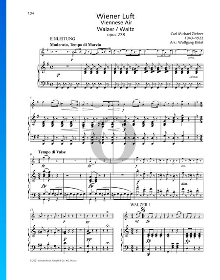 Viennese Air, Op. 278