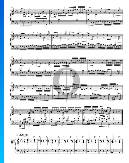 Concierto en do menor, BWV 981: 3. Adagio