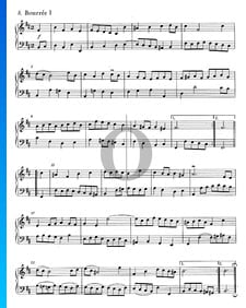 French Overture, BWV 831: 8/9. Bourree I and II