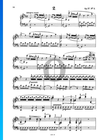 Sonatine in D Major, Op. 37 No. 2 bladmuziek
