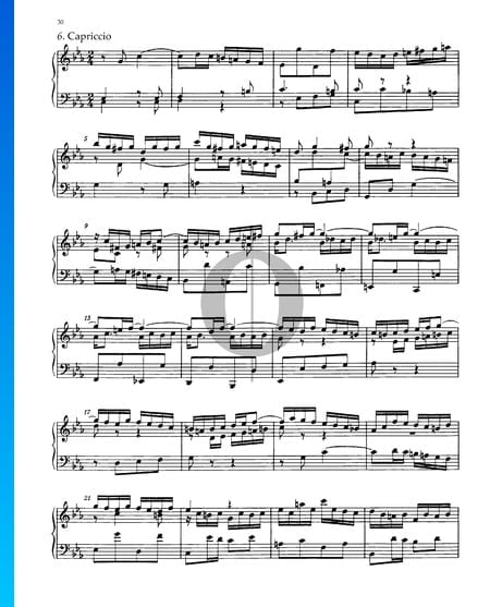 Partita 2, BWV 826: 6. Capriccio
