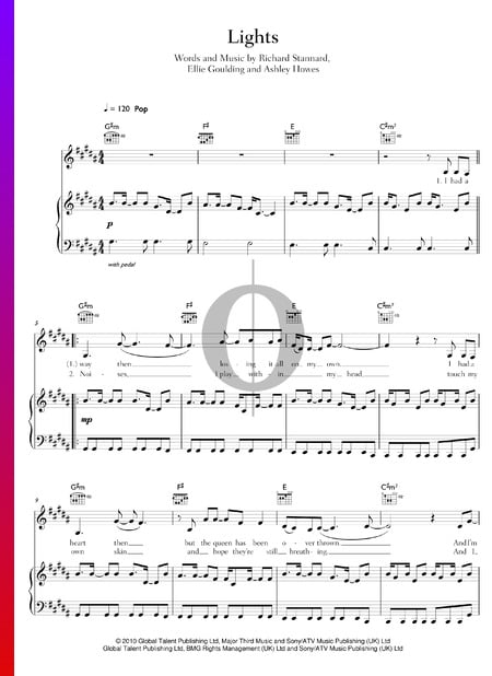 Lights Musik-Noten