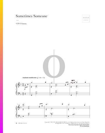 Sometimes Someone Sheet Music