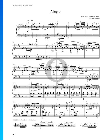 Sonata in E Major: 1. Allegro