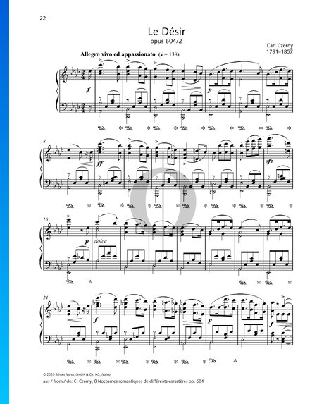 Le Désir, Op. 604 No. 2