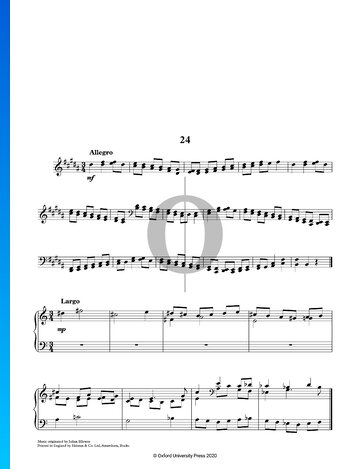 24 Preludes and Fugues: No. 24 in G-sharp Minor Partitura